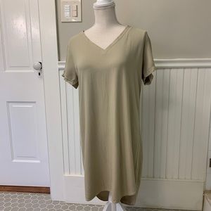 Cloth & Stone Shirt Dress ~ Green ~ Size Medium